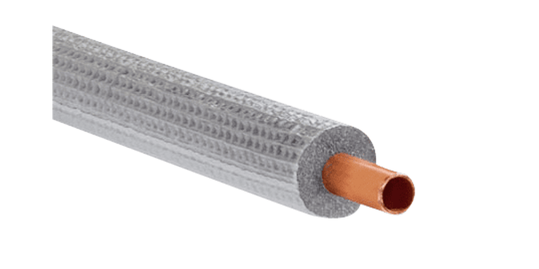FrigoLine isoliertes Kupferrohr 6 mm, 25 Meter Ring, FL-ME-06-25