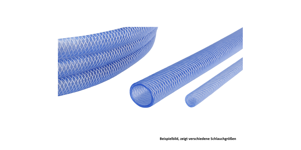 APD PVC-Schlauch mit Gewebe 6x3 mm - 25 Meter Ring